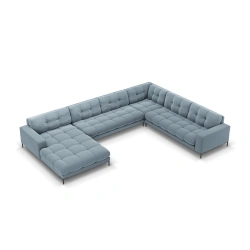 Sofa aksamitna panoramiczna 7 osobowa Bali Cosmopolitan Design Sofa aksamitna panoramiczna 7 osobowa Bali Cosmopolitan Design