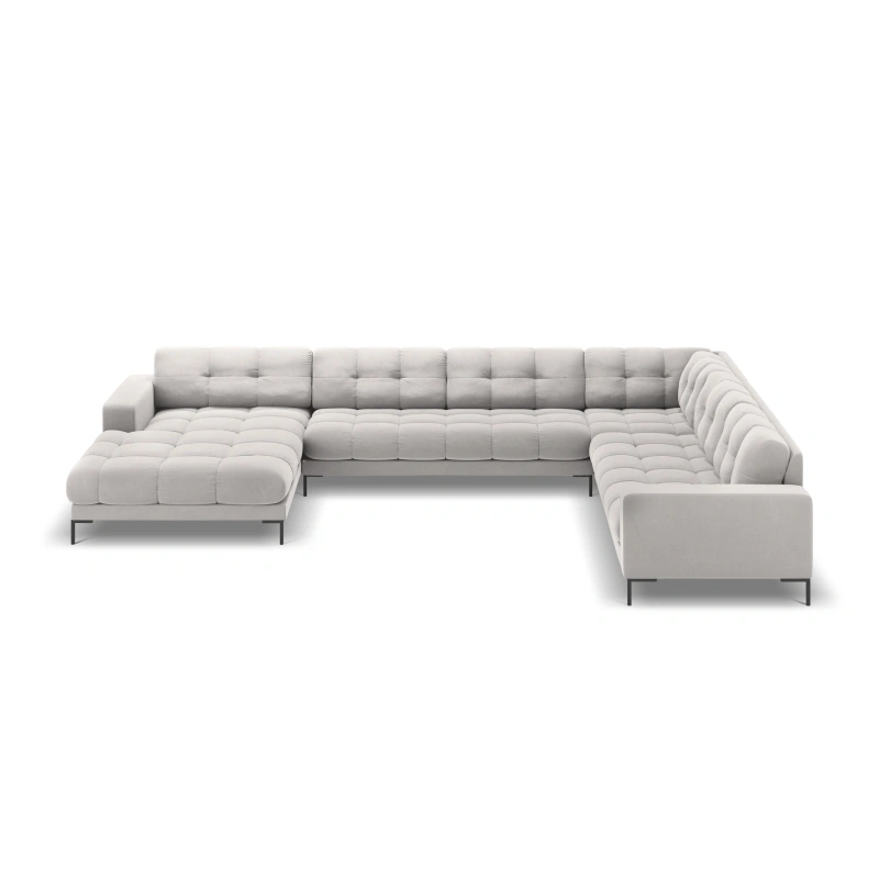 Sofa aksamitna panoramiczna 7 osobowa Bali Cosmopolitan Design