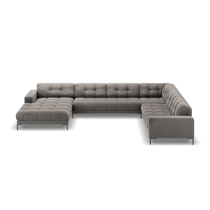 Sofa aksamitna panoramiczna 7 osobowa Bali Cosmopolitan Design