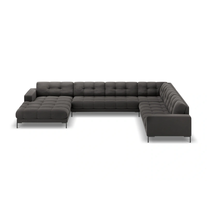 Sofa aksamitna panoramiczna 7 osobowa Bali Cosmopolitan Design