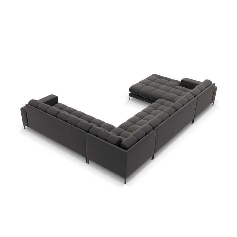 Sofa aksamitna panoramiczna 7 osobowa Bali Cosmopolitan Design