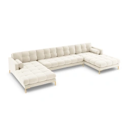 Narożnik aksamitny  U-kształtny Bali Cosmopolitan Design