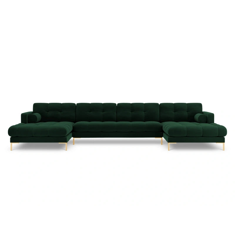 Narożnik aksamitny U-kształtny Bali Cosmopolitan Design Narożnik aksamitny U-kształtny Bali Cosmopolitan Design