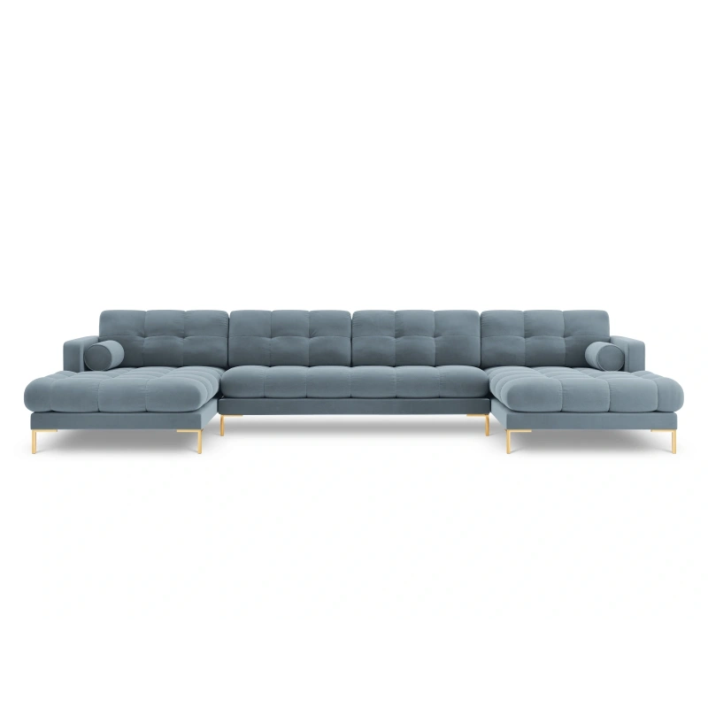 Narożnik aksamitny U-kształtny Bali Cosmopolitan Design Narożnik aksamitny U-kształtny Bali Cosmopolitan Design