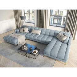 Narożnik aksamitny U-kształtny Bali Cosmopolitan Design Narożnik aksamitny U-kształtny Bali Cosmopolitan Design