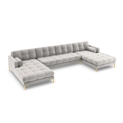 Narożnik aksamitny U-kształtny Bali Cosmopolitan Design Narożnik aksamitny U-kształtny Bali Cosmopolitan Design