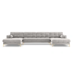 Narożnik aksamitny U-kształtny Bali Cosmopolitan Design Narożnik aksamitny U-kształtny Bali Cosmopolitan Design