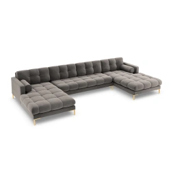 Narożnik aksamitny U-kształtny Bali Cosmopolitan Design Narożnik aksamitny U-kształtny Bali Cosmopolitan Design