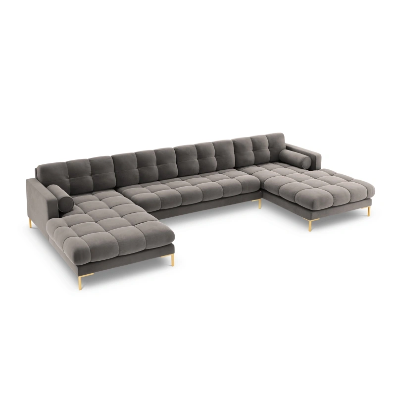 Narożnik aksamitny U-kształtny Bali Cosmopolitan Design Narożnik aksamitny U-kształtny Bali Cosmopolitan Design