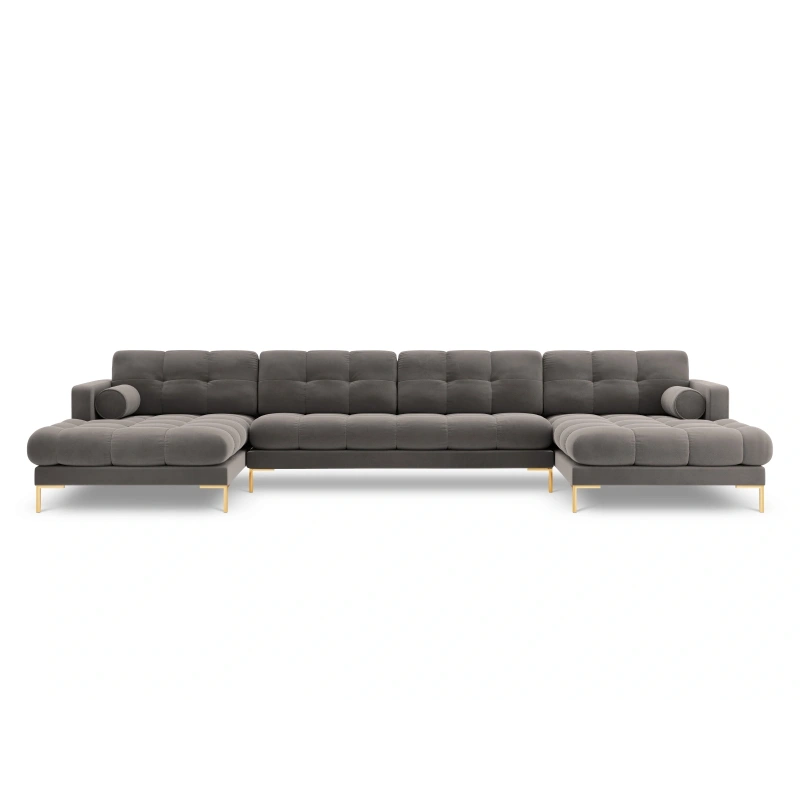 Narożnik aksamitny U-kształtny Bali Cosmopolitan Design Narożnik aksamitny U-kształtny Bali Cosmopolitan Design