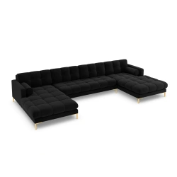 Narożnik aksamitny U-kształtny Bali Cosmopolitan Design Narożnik aksamitny U-kształtny Bali Cosmopolitan Design