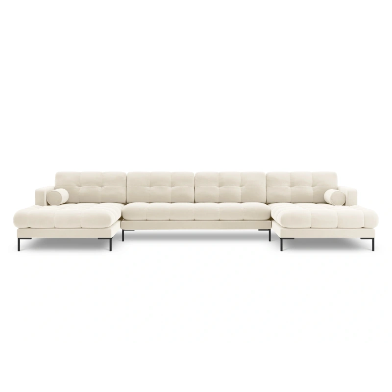 Narożnik aksamitny U-kształtny Bali Cosmopolitan Design Narożnik aksamitny U-kształtny Bali Cosmopolitan Design