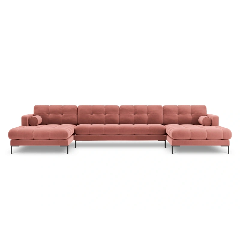 Narożnik aksamitny  U-kształtny Bali Cosmopolitan Design