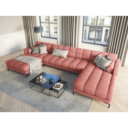 Narożnik aksamitny  U-kształtny Bali Cosmopolitan Design