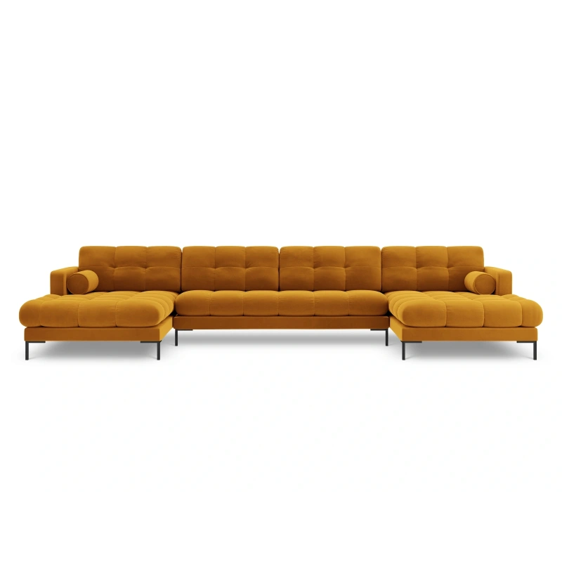 Narożnik aksamitny U-kształtny Bali Cosmopolitan Design Narożnik aksamitny U-kształtny Bali Cosmopolitan Design