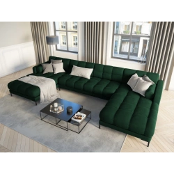 Narożnik aksamitny  U-kształtny Bali Cosmopolitan Design