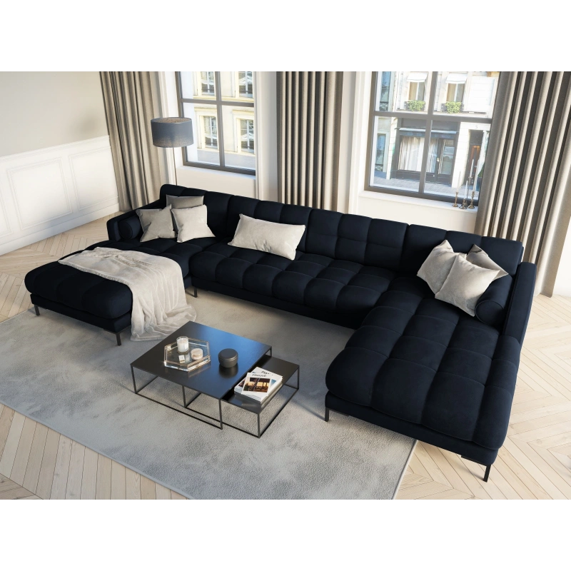 Narożnik aksamitny  U-kształtny Bali Cosmopolitan Design