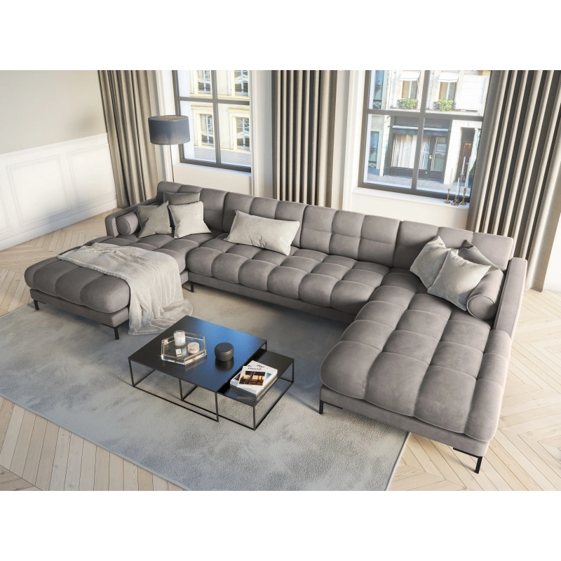 Narożnik aksamitny  U-kształtny Bali Cosmopolitan Design