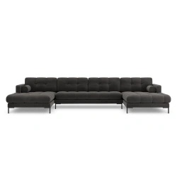 Narożnik aksamitny U-kształtny Bali Cosmopolitan Design Narożnik aksamitny U-kształtny Bali Cosmopolitan Design