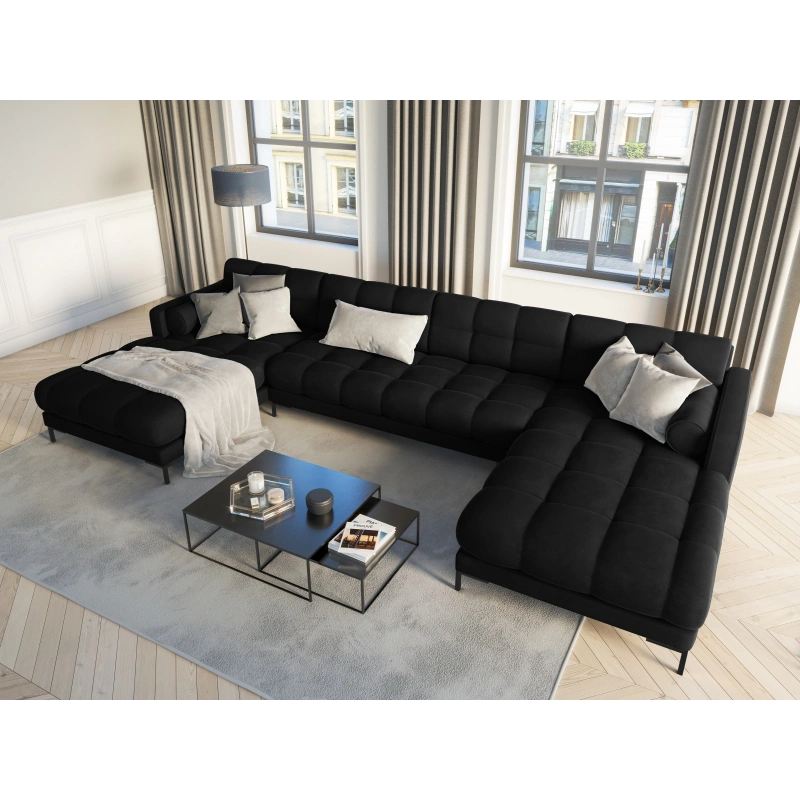 Narożnik aksamitny U-kształtny Bali Cosmopolitan Design Narożnik aksamitny U-kształtny Bali Cosmopolitan Design