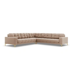 Narożnik aksamitny symetryczny Bali Cosmopolitan Design