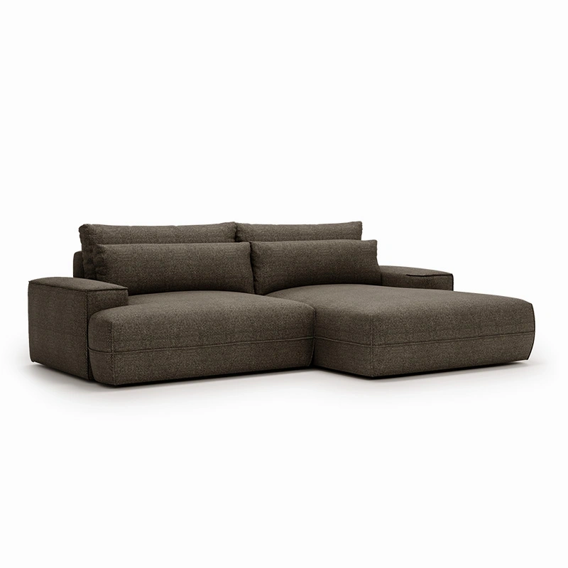 Narożnik L-kształtny Fresh z funkcją spania i pojemnikiem zimny brąz Narożnik L-kształtny Fresh z funkcją spania i pojemnikiem zimny brąz