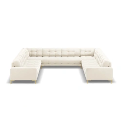 Sofa aksamitna panoramiczna 9-osobowa Bali Cosmopolitan Design Sofa aksamitna panoramiczna 9-osobowa Bali Cosmopolitan Design