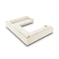 Sofa aksamitna panoramiczna 9-osobowa Bali Cosmopolitan Design Sofa aksamitna panoramiczna 9-osobowa Bali Cosmopolitan Design
