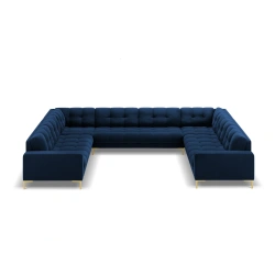 Sofa aksamitna panoramiczna 9-osobowa Bali Cosmopolitan Design