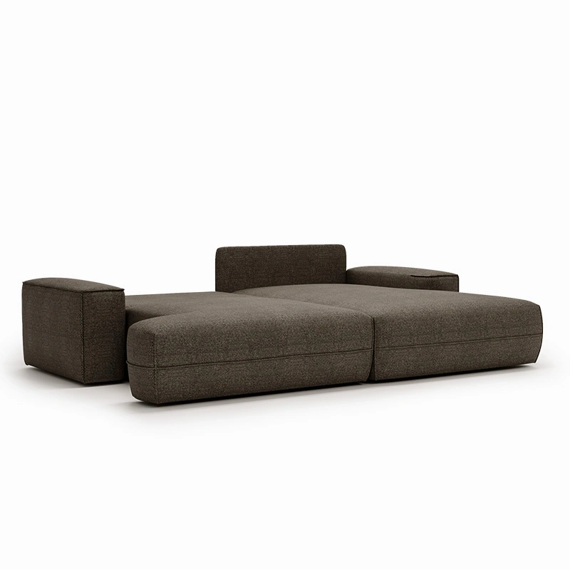 Narożnik L-kształtny Fresh z funkcją spania i pojemnikiem zimny brąz Narożnik L-kształtny Fresh z funkcją spania i pojemnikiem zimny brąz