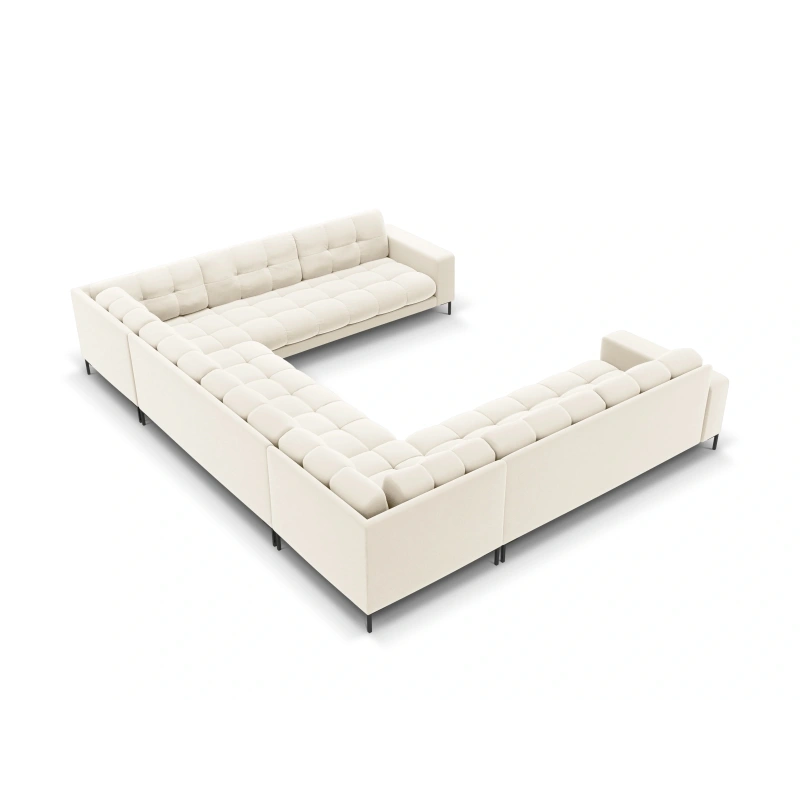 Sofa aksamitna panoramiczna 9-osobowa Bali Cosmopolitan Design Sofa aksamitna panoramiczna 9-osobowa Bali Cosmopolitan Design