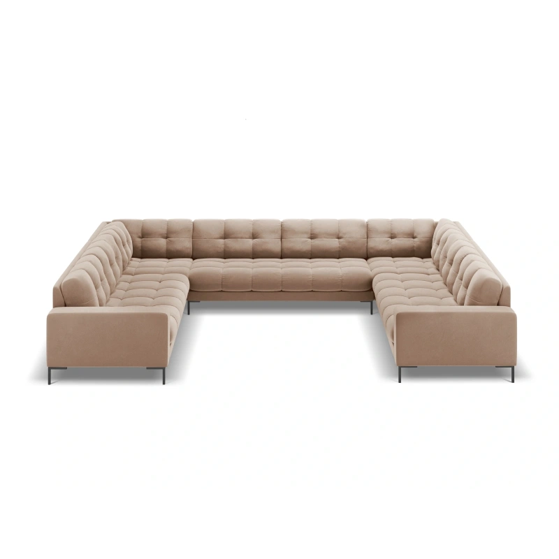 Sofa aksamitna panoramiczna 9-osobowa Bali Cosmopolitan Design Sofa aksamitna panoramiczna 9-osobowa Bali Cosmopolitan Design