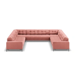 Sofa aksamitna panoramiczna 9-osobowa Bali Cosmopolitan Design