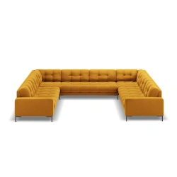 Sofa aksamitna panoramiczna 9-osobowa Bali Cosmopolitan Design