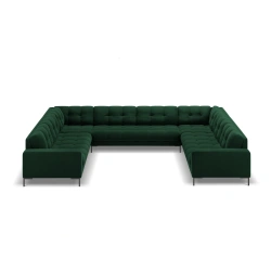 Sofa aksamitna panoramiczna 9-osobowa Bali Cosmopolitan Design