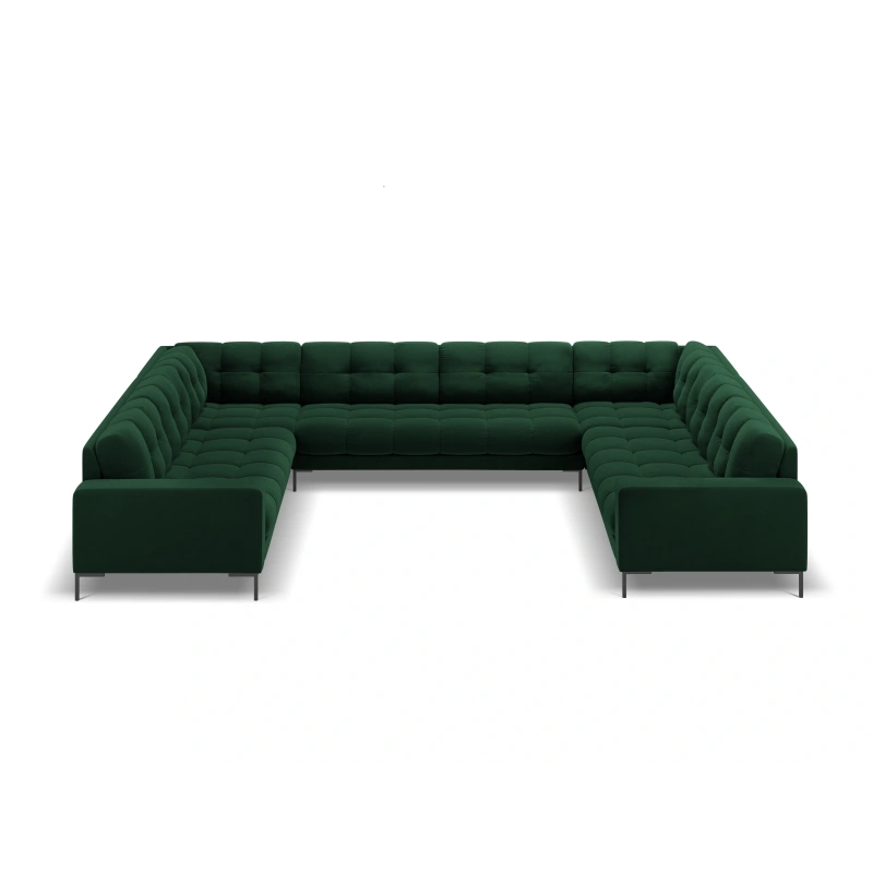 Sofa aksamitna panoramiczna 9-osobowa Bali Cosmopolitan Design