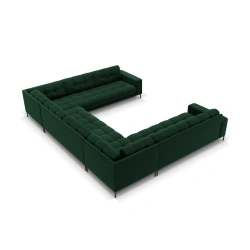 Sofa aksamitna panoramiczna 9-osobowa Bali Cosmopolitan Design