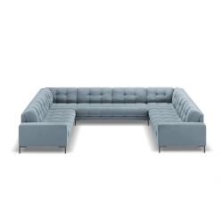Sofa aksamitna panoramiczna 9-osobowa Bali Cosmopolitan Design