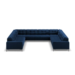 Sofa aksamitna panoramiczna 9-osobowa Bali Cosmopolitan Design