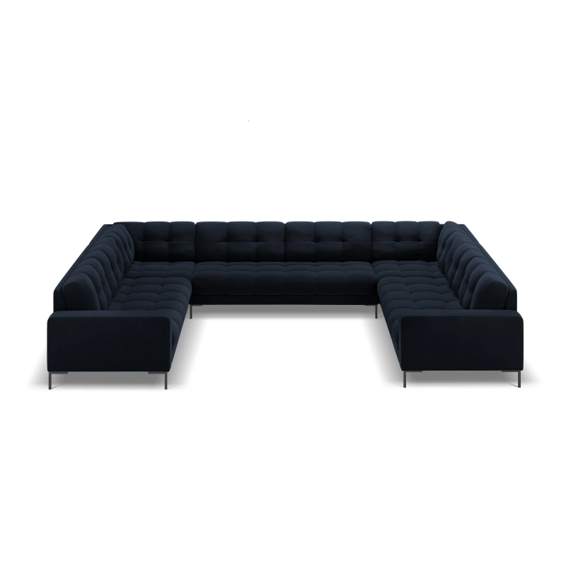 Sofa aksamitna panoramiczna 9-osobowa Bali Cosmopolitan Design