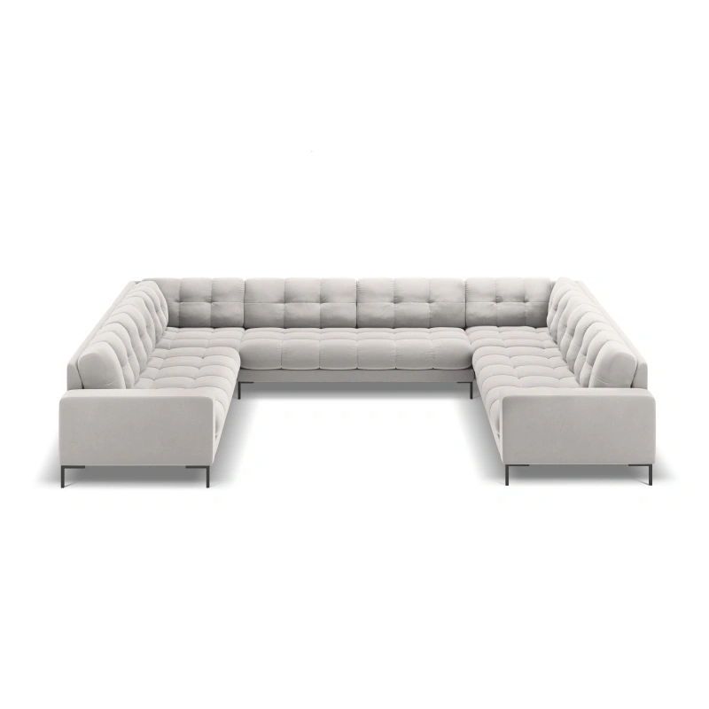 Sofa aksamitna panoramiczna 9-osobowa Bali Cosmopolitan Design