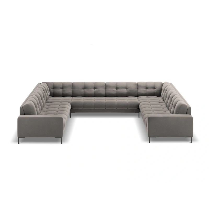 Sofa aksamitna panoramiczna 9-osobowa Bali Cosmopolitan Design