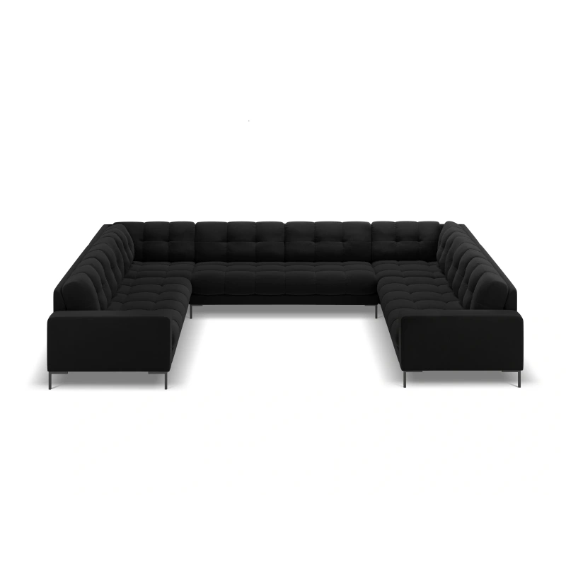 Sofa aksamitna panoramiczna 9-osobowa Bali Cosmopolitan Design
