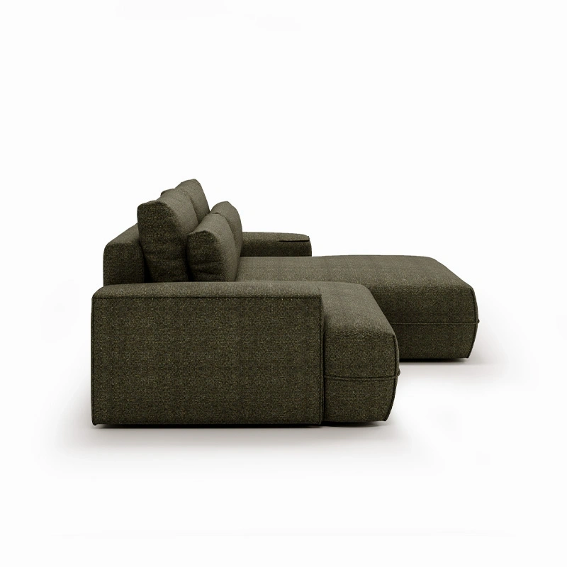 Narożnik L-kształtny Fresh z funkcją spania i pojemnikiem zielony Narożnik L-kształtny Fresh z funkcją spania i pojemnikiem zielony