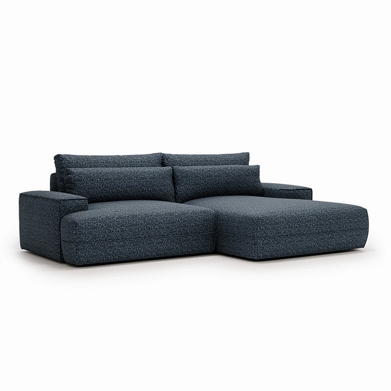 Narożnik L-kształtny Fresh z funkcją spania i pojemnikiem niebieski Narożnik L-kształtny Fresh z funkcją spania i pojemnikiem niebieski