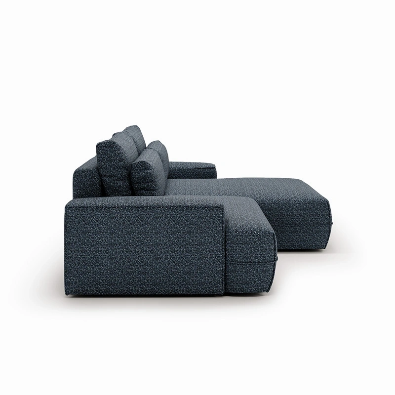 Narożnik L-kształtny Fresh z funkcją spania i pojemnikiem niebieski Narożnik L-kształtny Fresh z funkcją spania i pojemnikiem niebieski