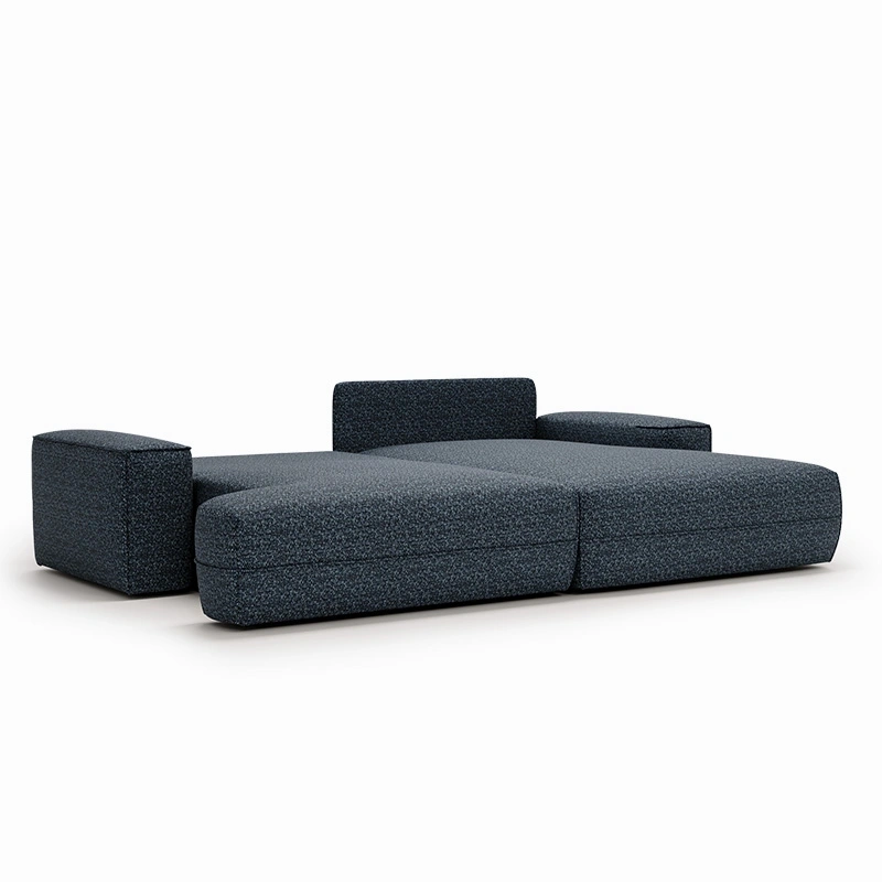 Narożnik L-kształtny Fresh z funkcją spania i pojemnikiem niebieski Narożnik L-kształtny Fresh z funkcją spania i pojemnikiem niebieski