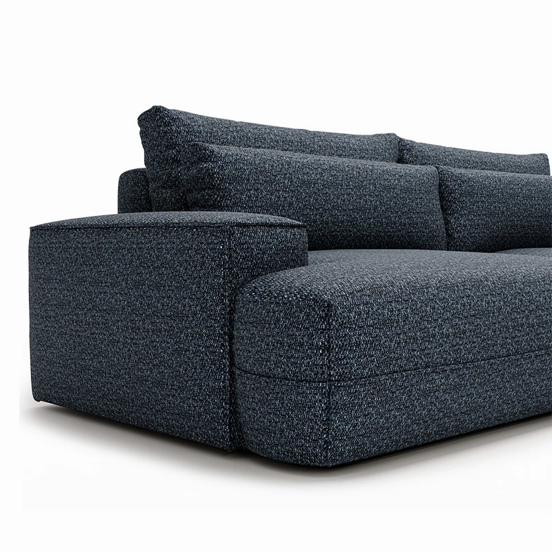 Narożnik L-kształtny Fresh z funkcją spania i pojemnikiem niebieski Narożnik L-kształtny Fresh z funkcją spania i pojemnikiem niebieski