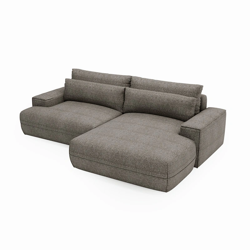 Narożnik L-kształtny Fresh z funkcją spania i pojemnikiem szary Narożnik L-kształtny Fresh z funkcją spania i pojemnikiem szary