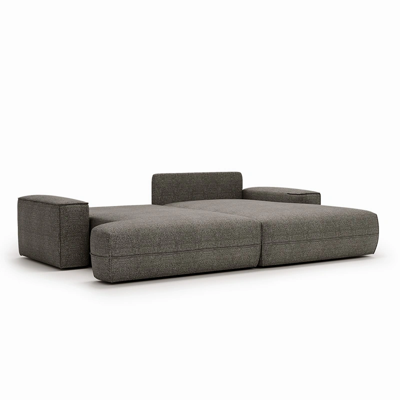 Narożnik L-kształtny Fresh z funkcją spania i pojemnikiem szary Narożnik L-kształtny Fresh z funkcją spania i pojemnikiem szary